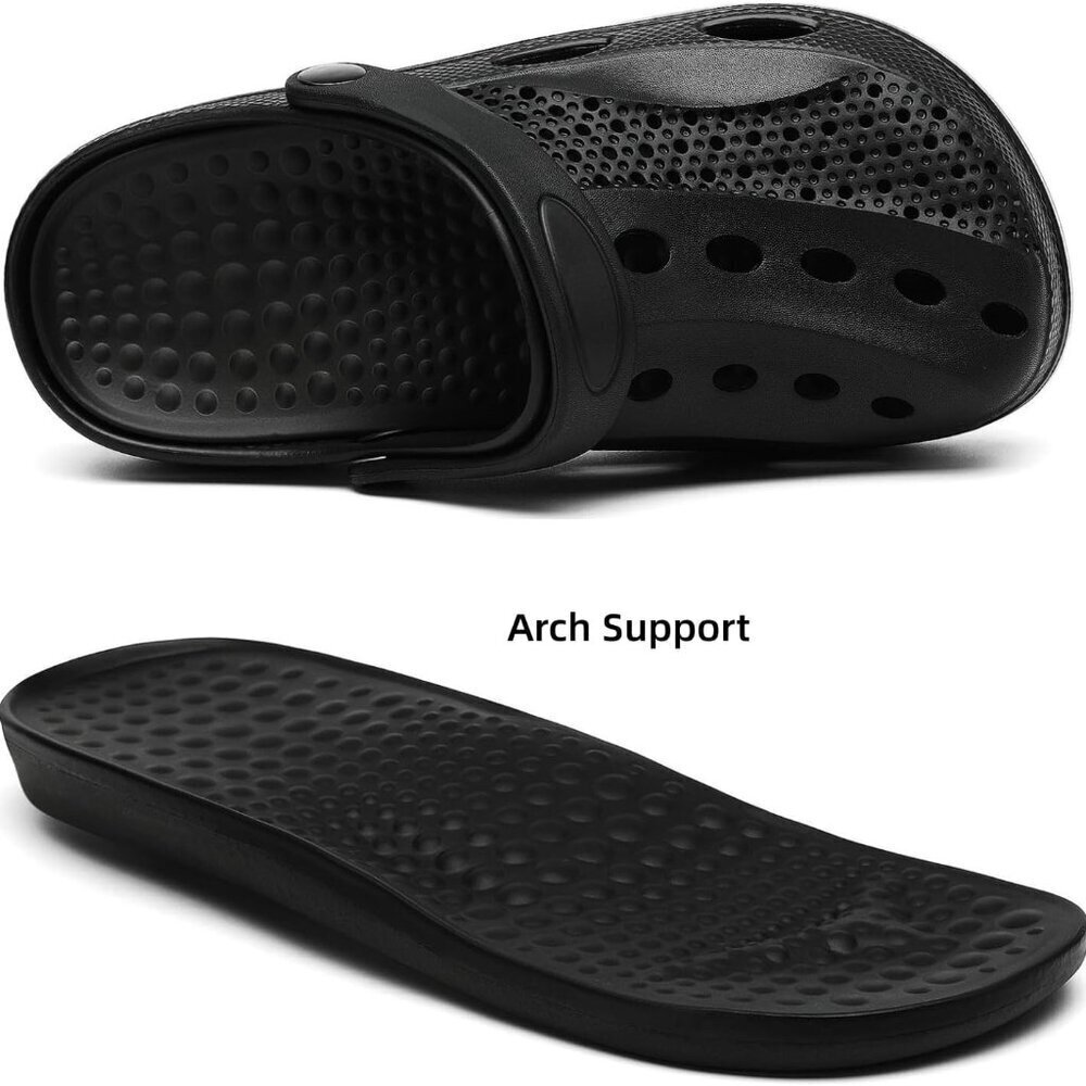 Unisex Clogs Ethylene Vinyl Acetate Slip-On Comfortable Support Durable - Picture 2 of 4